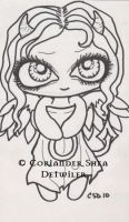 Dec Sketchfest Little Miss Up to No Good